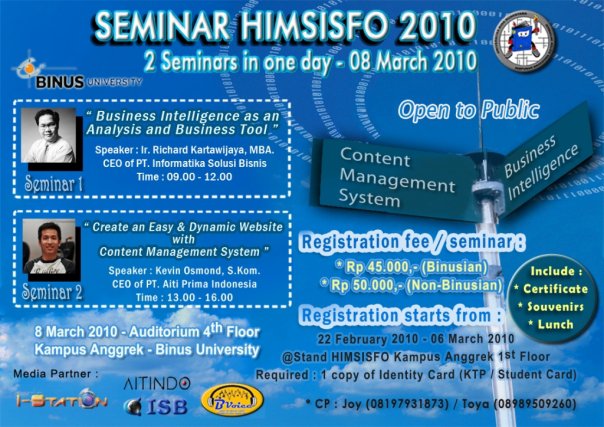 Seminar HIMSISFO